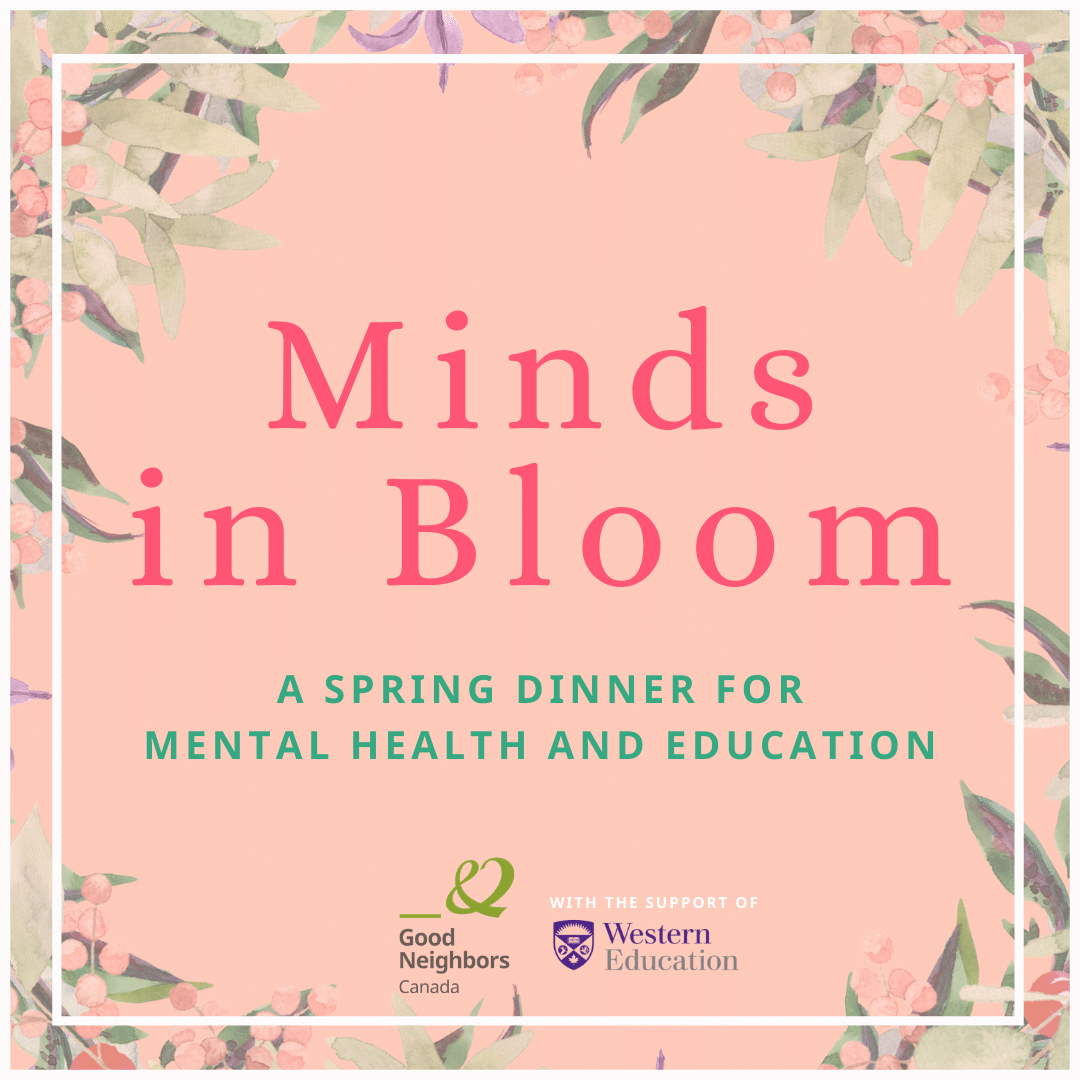 Minds in Bloom fundraiser